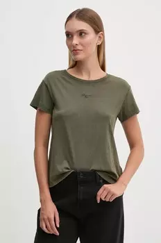 Футболка Pepe Jeans СЧАСТЛИВАЯ, зеленый