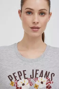 Футболка Pepe Jeans, серый
