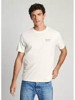 Футболка Pepe Jeans Shirt Aris, белый