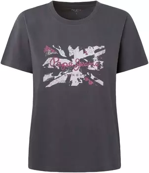 Футболка Pepe Jeans Shirt, цвет light grey/dark grey