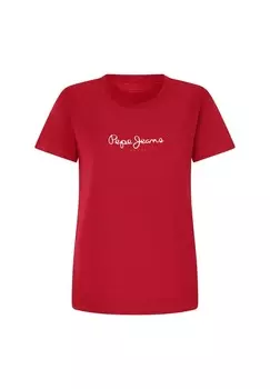 Футболка Pepe Jeans Shirt FIORE, цвет fire red