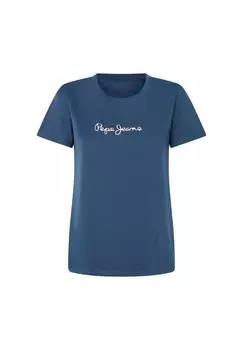 Футболка Pepe Jeans Shirt FIORE, темно-синий