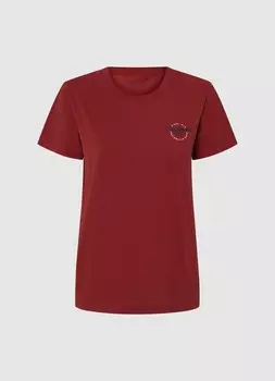 Футболка Pepe Jeans Shirt Gabriela, цвет chestnut brown