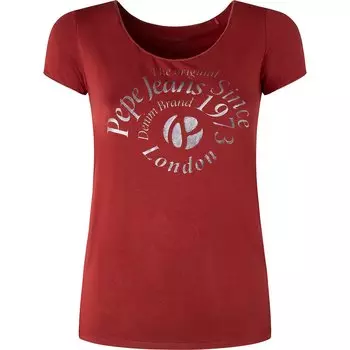 Футболка Pepe Jeans Tori, красный