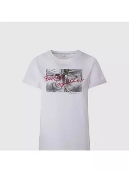 Футболка Pepe Jeans Tshirt, белый