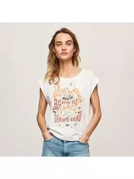 Футболка Pepe Jeans Tshirt, белый