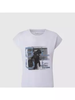 Футболка Pepe Jeans Tshirt, белый