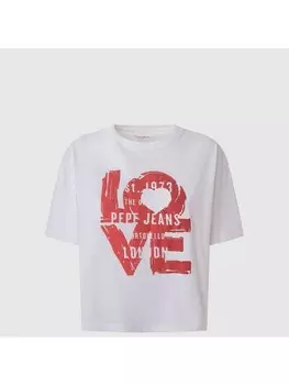 Футболка Pepe Jeans Tshirt, белый