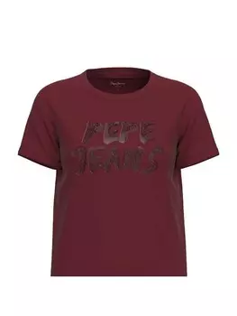 Футболка Pepe Jeans Tshirt, цвет Granat