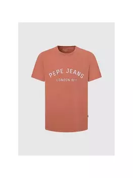 Футболка Pepe Jeans Tshirt, коричневый