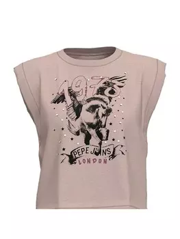 Футболка Pepe Jeans Tshirt, розовый