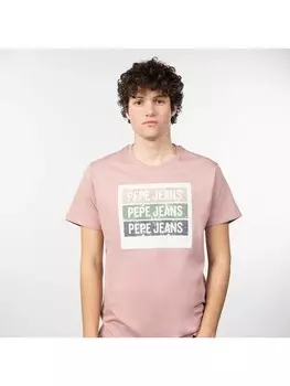 Футболка Pepe Jeans Tshirt, розовый