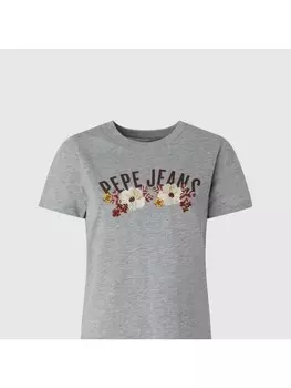 Футболка Pepe Jeans Tshirt, серый