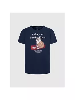 Футболка Pepe Jeans Tshirt, синий