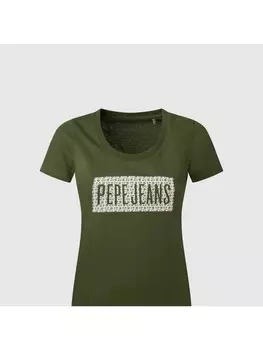 Футболка Pepe Jeans Tshirt, зеленый