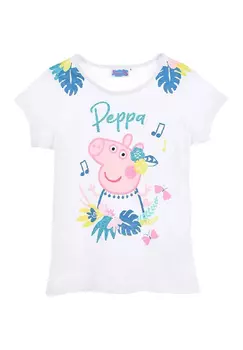 Футболка Peppa Pig Aloha kurzarm, белый