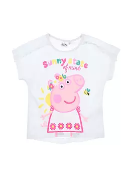 Футболка Peppa Pig, белый