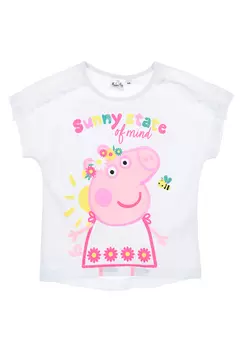 Футболка Peppa Pig kurzarm, белый