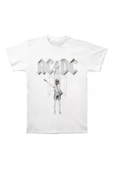 Футболка-переключатель AC/DC, белый