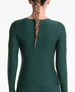 Футболка perfect-adapt с длинными рукавами Oysho, цвет Bottle