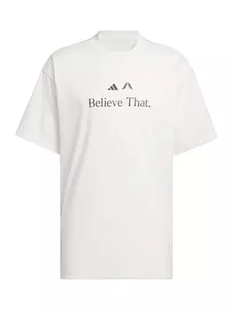 Футболка Performance ADIDAS PERFORMANCE Anthony Edwards Believe, белый