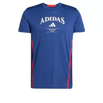 Футболка Performance ADIDAS PERFORMANCE Design For Training Legacy, темно-синий