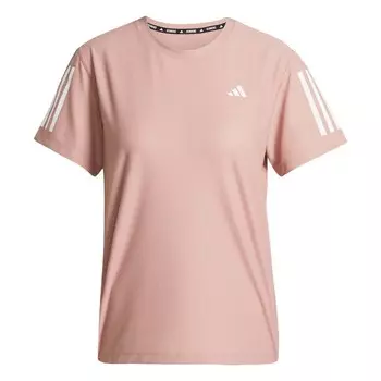 Футболка Performance ADIDAS PERFORMANCE Own The Run, цвет Pastel red
