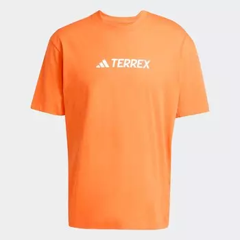 Футболка Performance ADIDAS TERREX, цвет Dark orange
