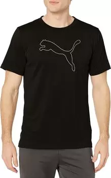 Футболка Performance Cat PUMA, цвет Puma Black