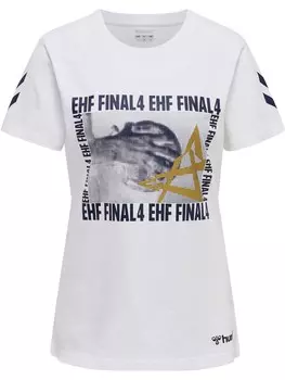 Футболка Performance Hummel EHF CL FINAL4, белый