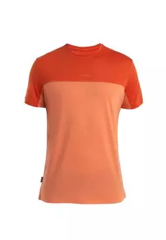 Футболка Performance ICEBREAKER Cool-Lite Sphere III, цвет Orange/Lobster
