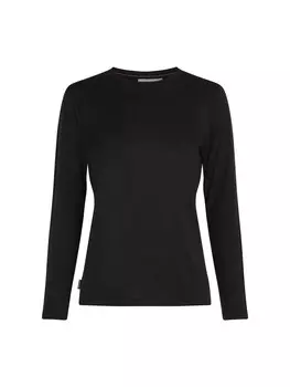 Футболка Performance ICEBREAKER W Mer 150 Tech Lite LS, черный