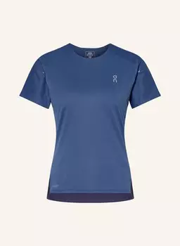 Футболка перформанс-т On, цвет BLAU/DUNKELBLAU