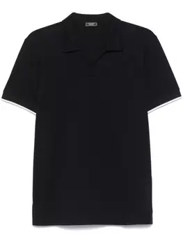 Футболка Peserico из хлопкового пике, синий