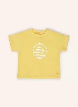 Футболка Petit Bateau, желтый
