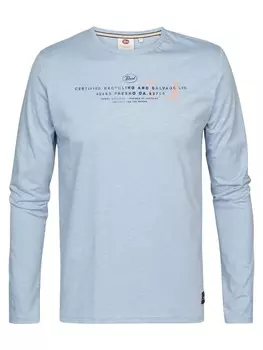 Футболка Petrol Industries Classic Print, темно-синий/опал