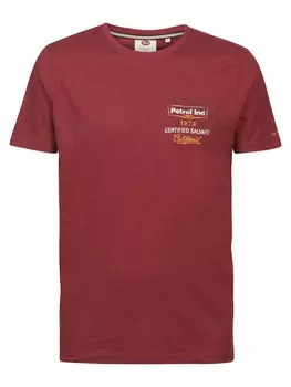 Футболка Petrol Industries, кармин красный