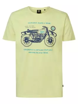 Футболка Petrol Industries LAGOONIZE, лаймовый