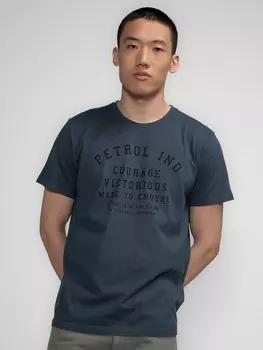 Футболка Petrol Industries Shirt, темно-синий