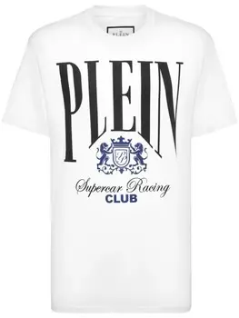 Футболка Philipp Plein Cars Racing, белый