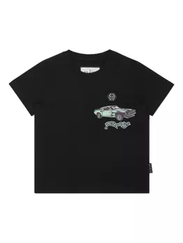 Футболка Philipp Plein Cars Racing, черный