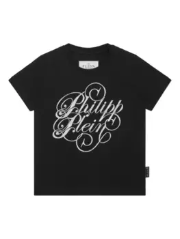 Футболка Philipp Plein Coursive, черный