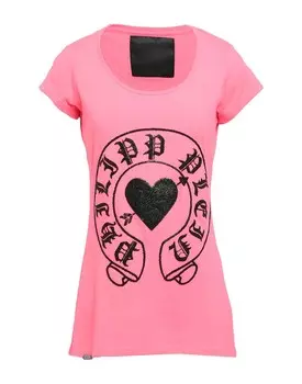 Футболка Philipp Plein, фуксия