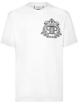 Футболка Philipp Plein Skull&Bones, белый