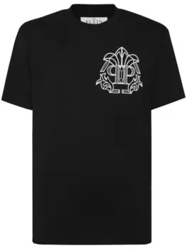 Футболка Philipp Plein Skull&Bones, черный