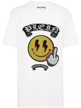 Футболка Philipp Plein Smile, белый