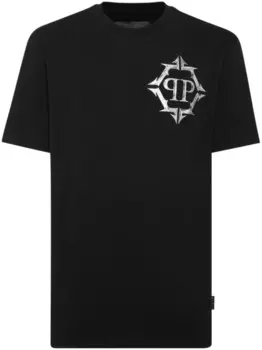 Футболка Philipp Plein SS Chrome, черный
