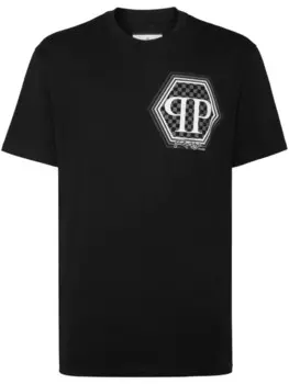 Футболка Philipp Plein SS Hexagon, черный