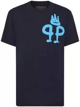 Футболка Philipp Plein SS King, синий