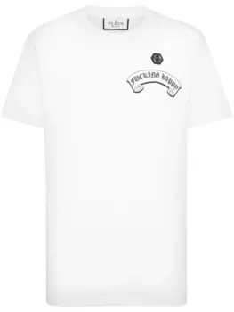 Футболка Philipp Plein SS Smile, белый